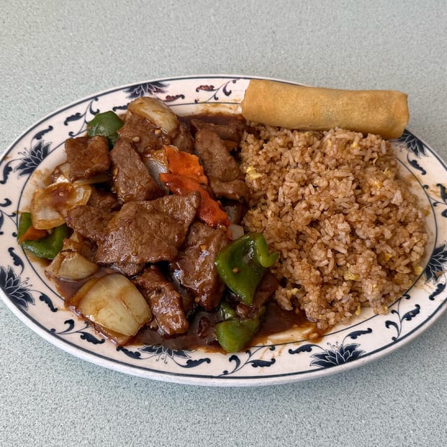 Lunch Plate - Pepper Steak.