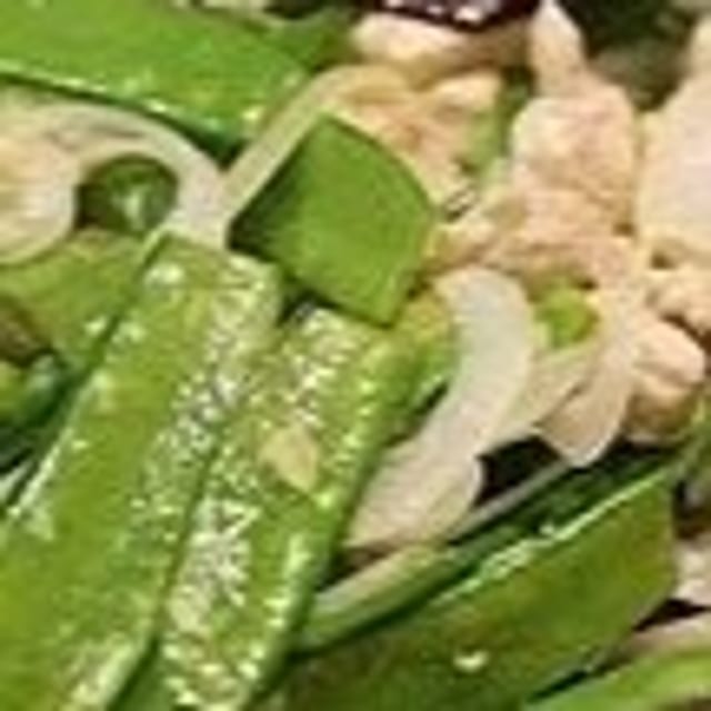 Chicken with Snow Peas.