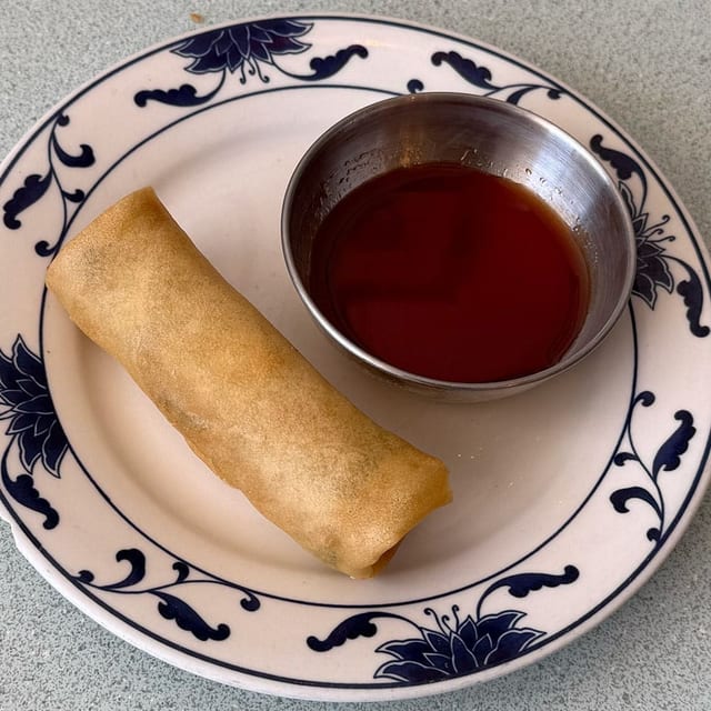 Egg Spring Roll (Vegetable).