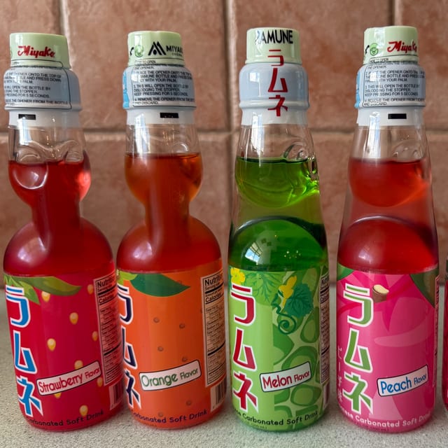 Ramune Soda.