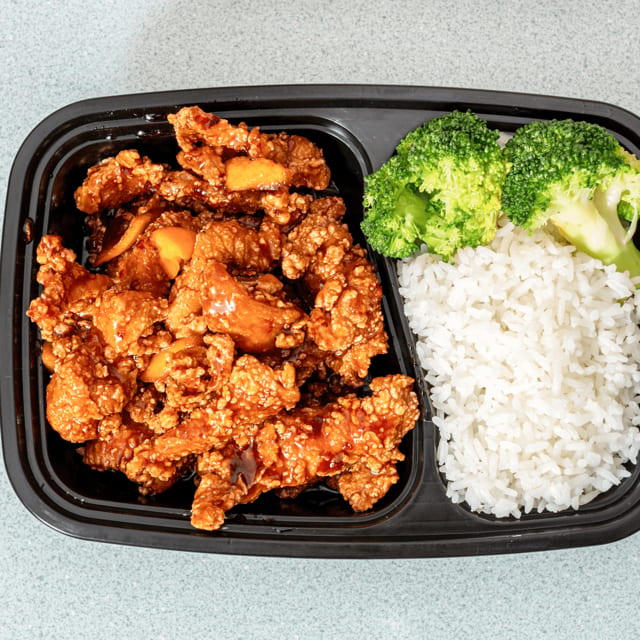 Orange Chicken Box.
