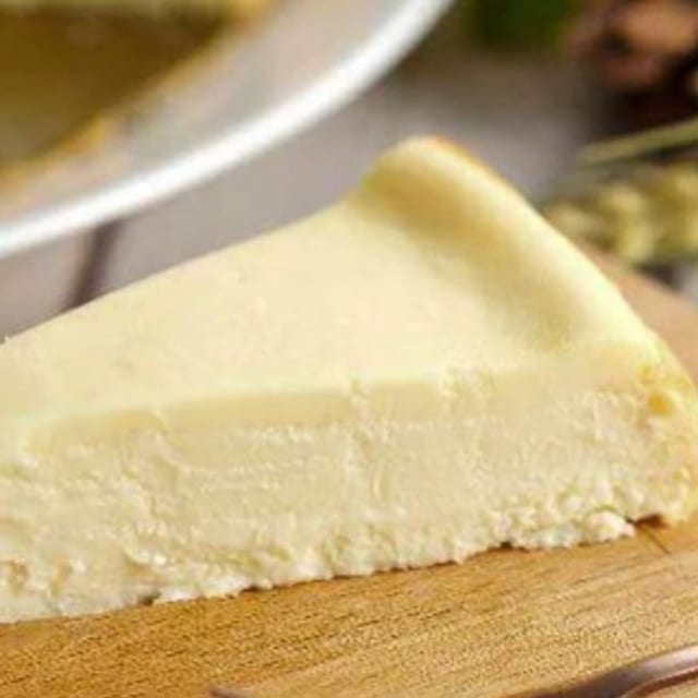 Vanilla Cheesecake.