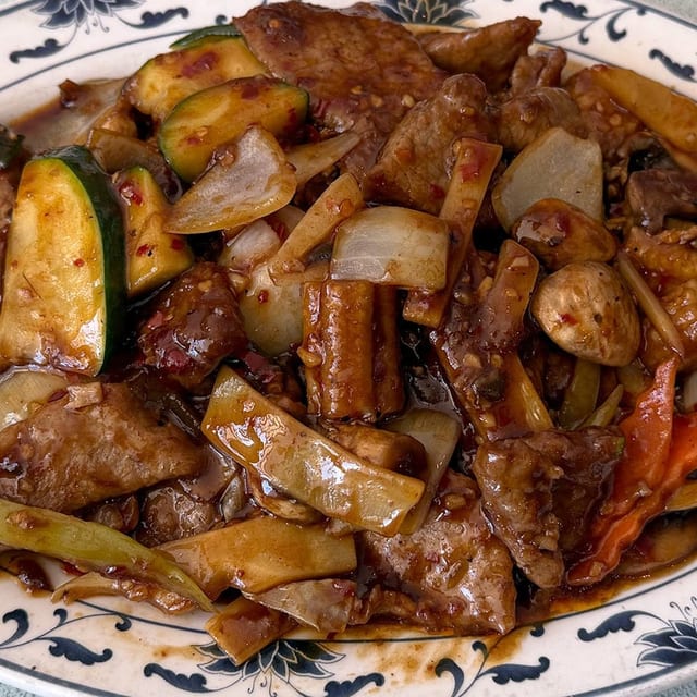 Mongolian Beef.