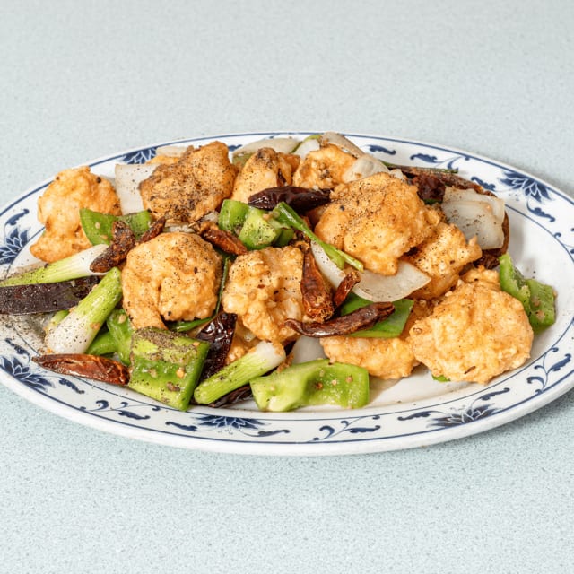 Black Pepper Shrimp.