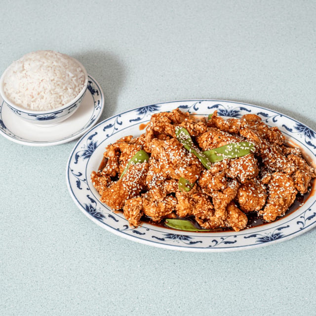Sesame Chicken.