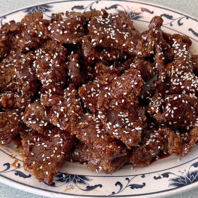 Lunch Plate - Sesame Beef.