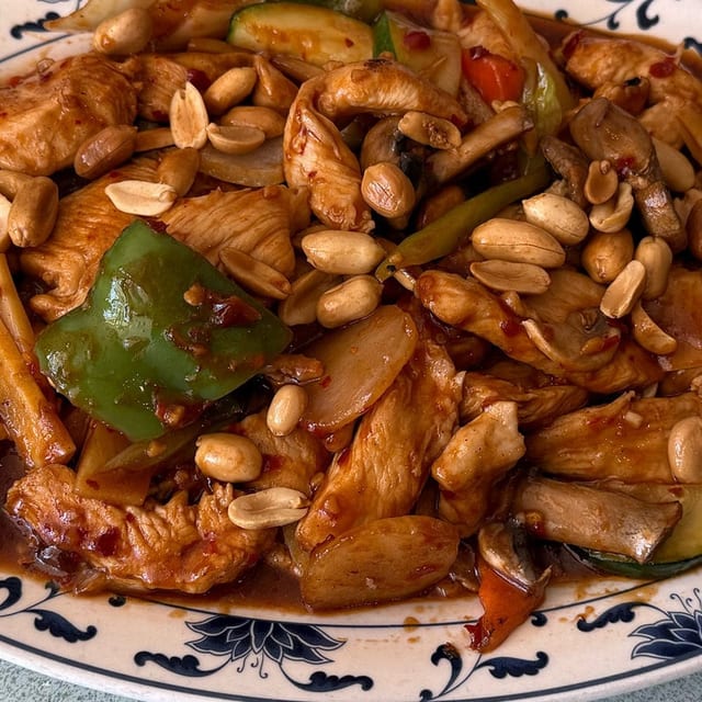 Combo Plate - Kung Pao + Protein.