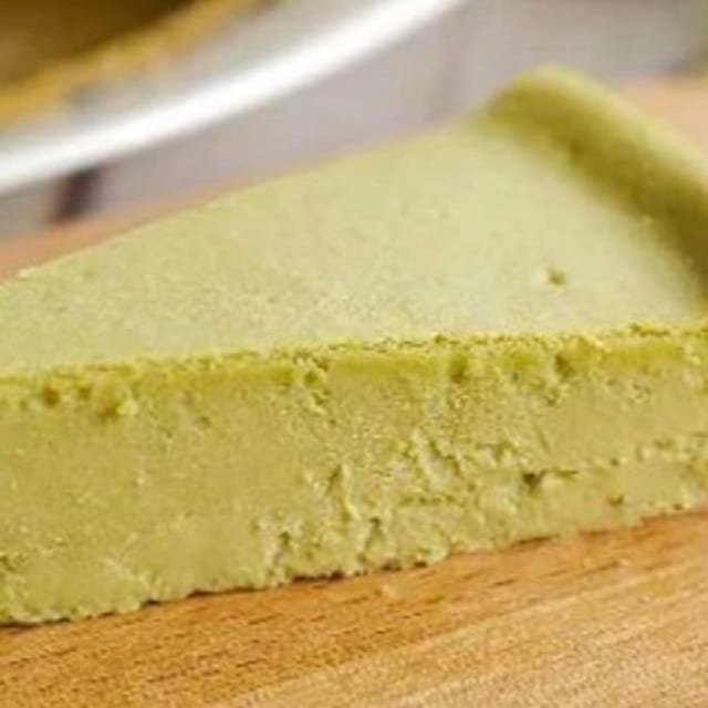 Green Tea Cheesecake.
