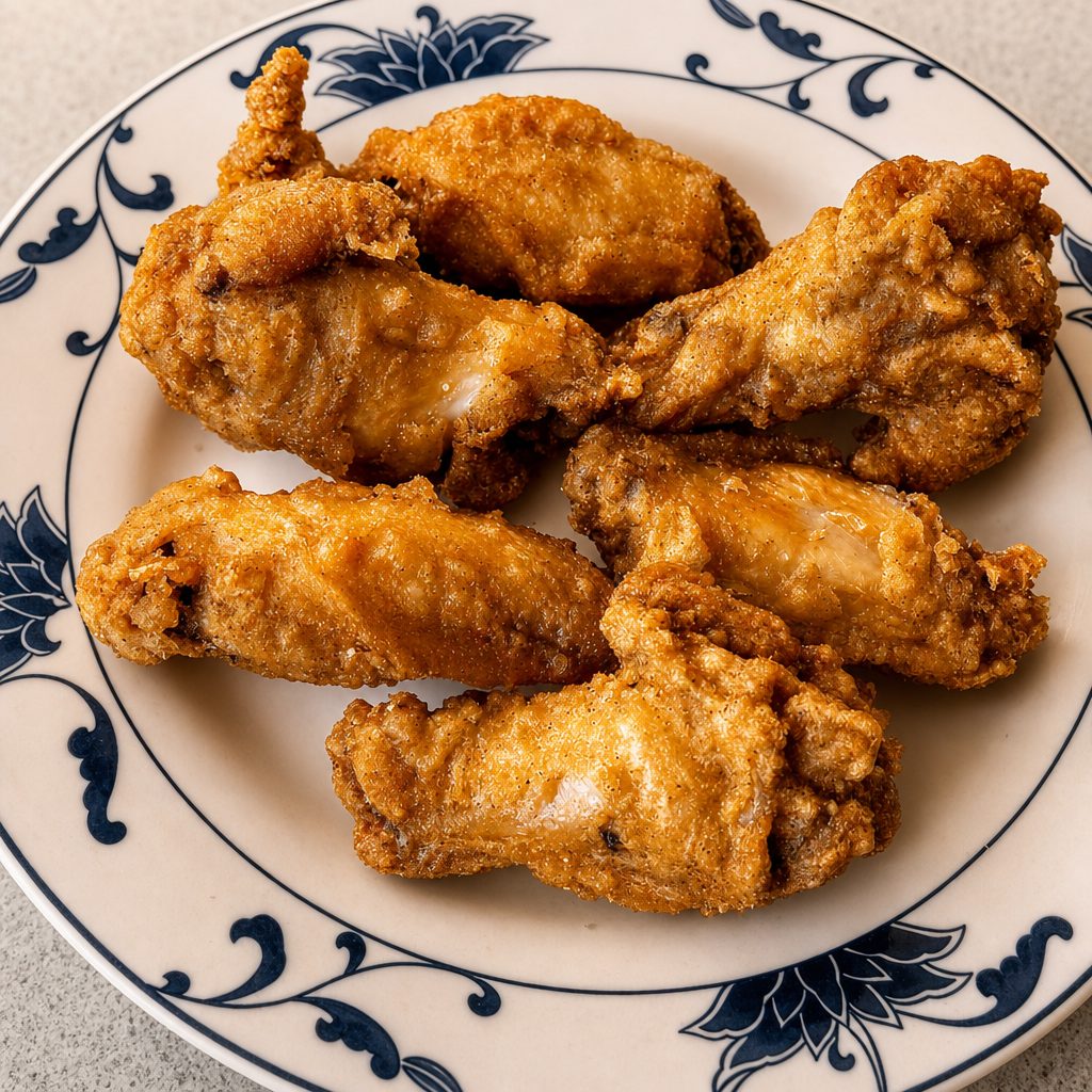 Fried Chicken Wings (6).