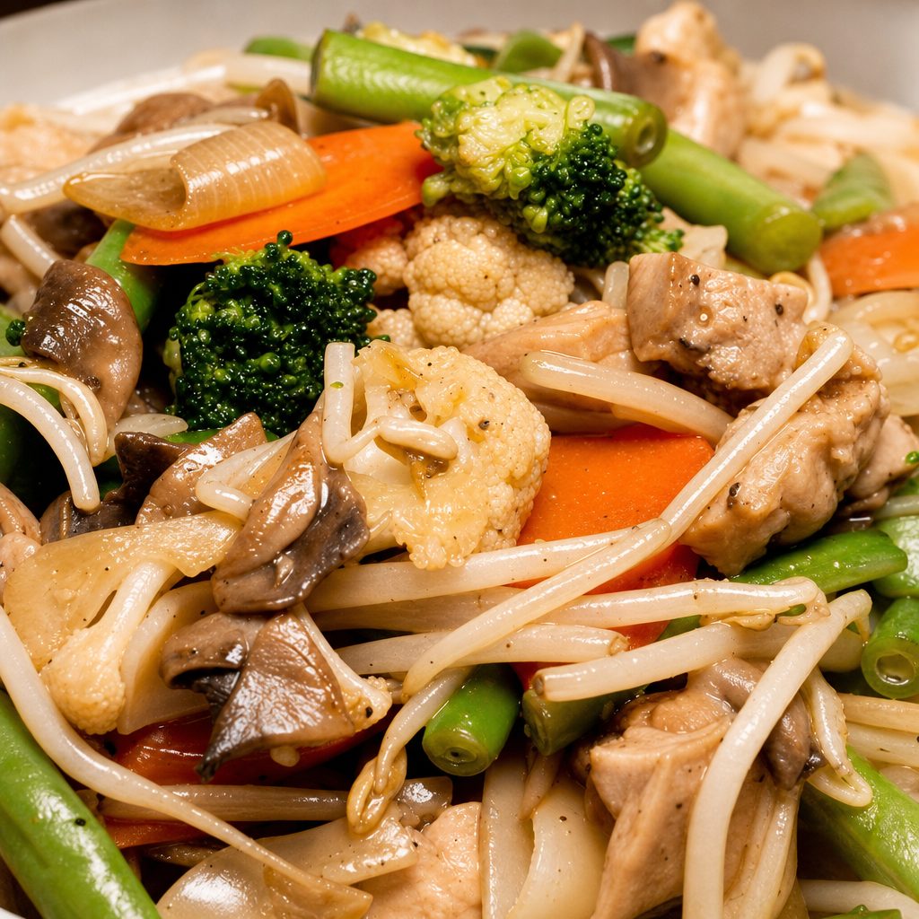 Vegetable Chow Mein.