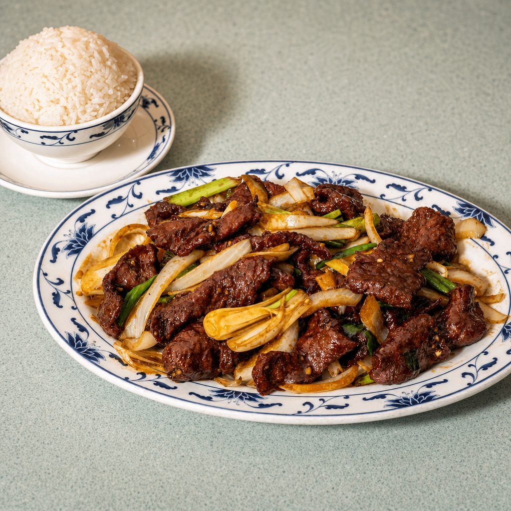 Steak Chinese Style (BBQ Style).