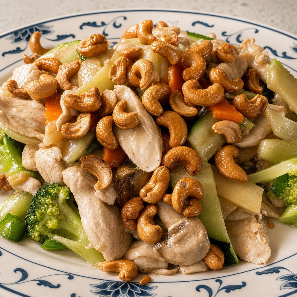 Cashew Shrimp.