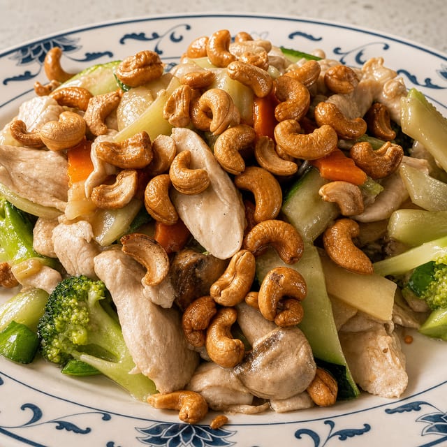 Cashew Shrimp.