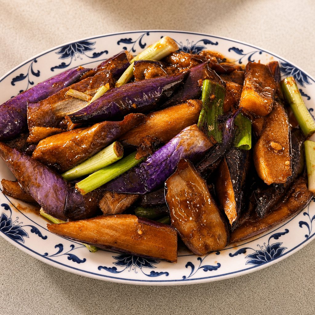 Spicy Eggplant.