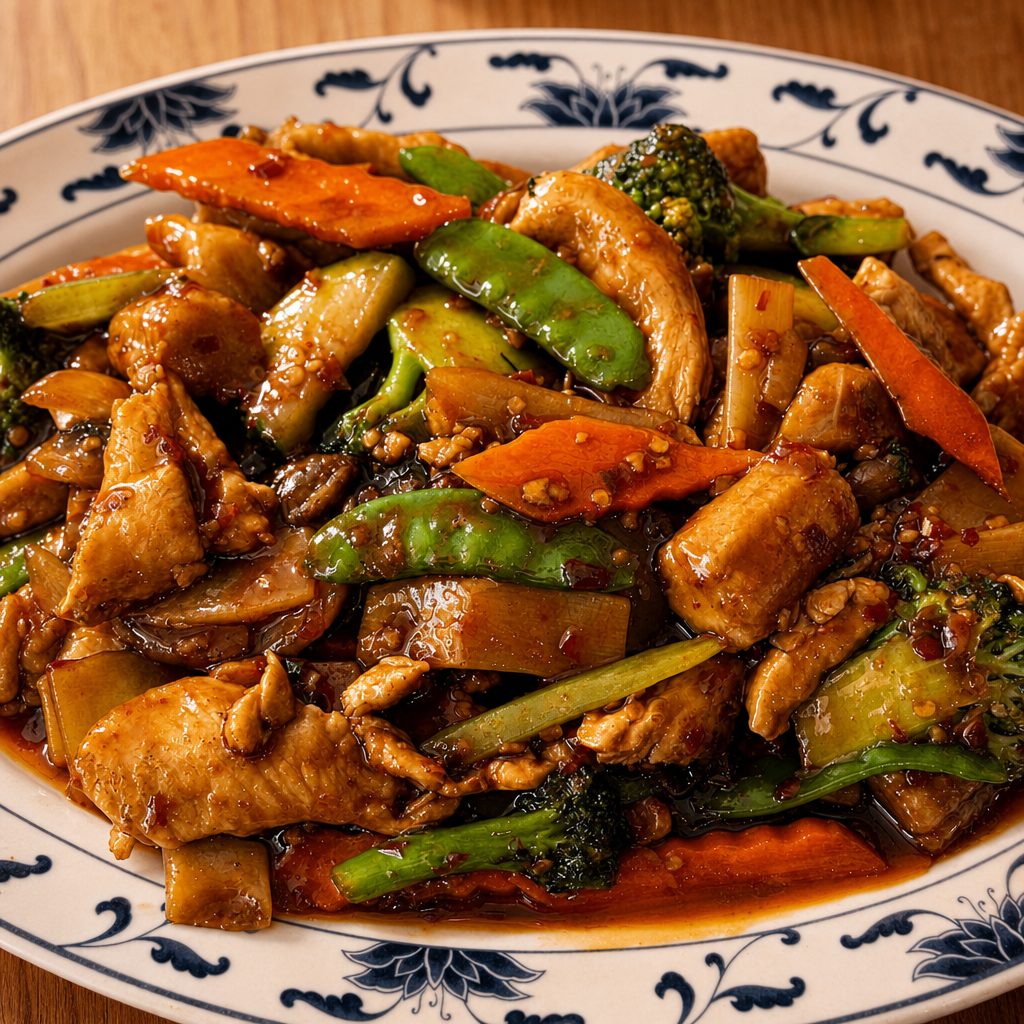House Garlic Chicken.