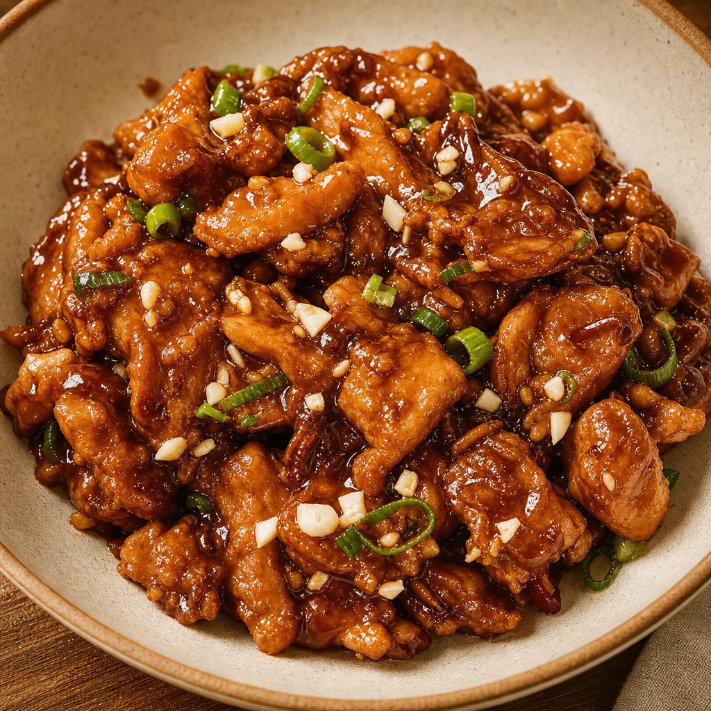 Garlic Chicken.