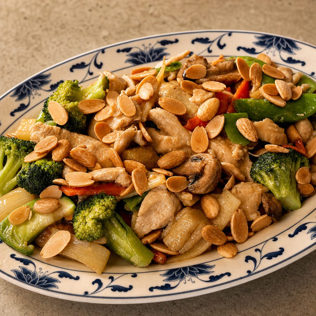 Almond Shrimp.