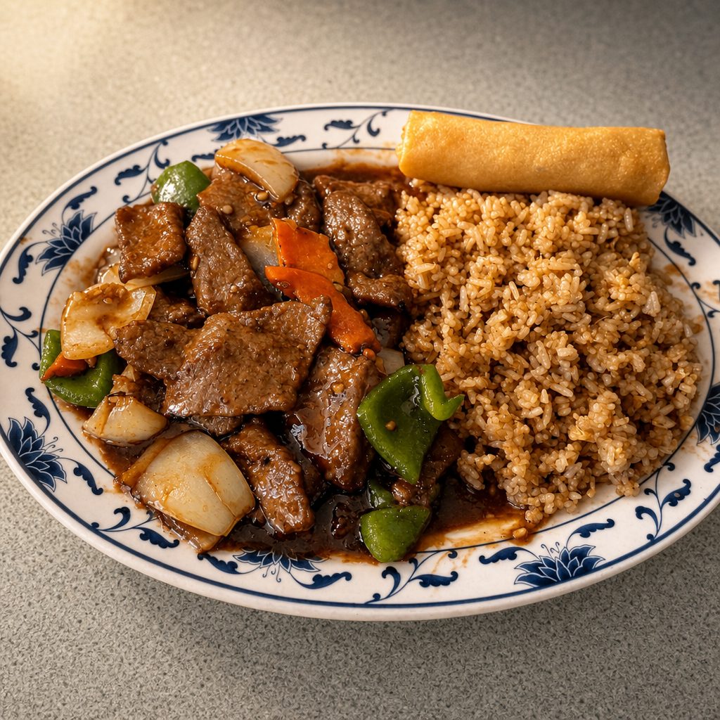 Lunch Plate - Pepper Steak.