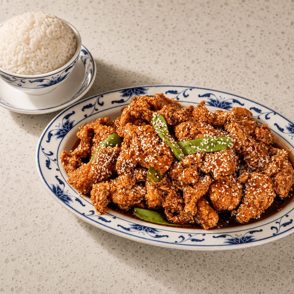 Sesame Chicken.