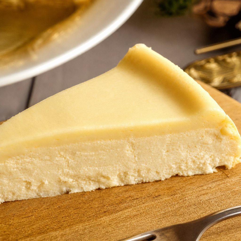 Vanilla Cheesecake.