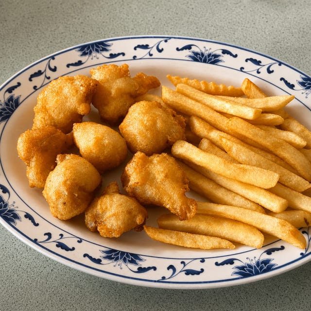 Kids Fried Chicken Nuggets.