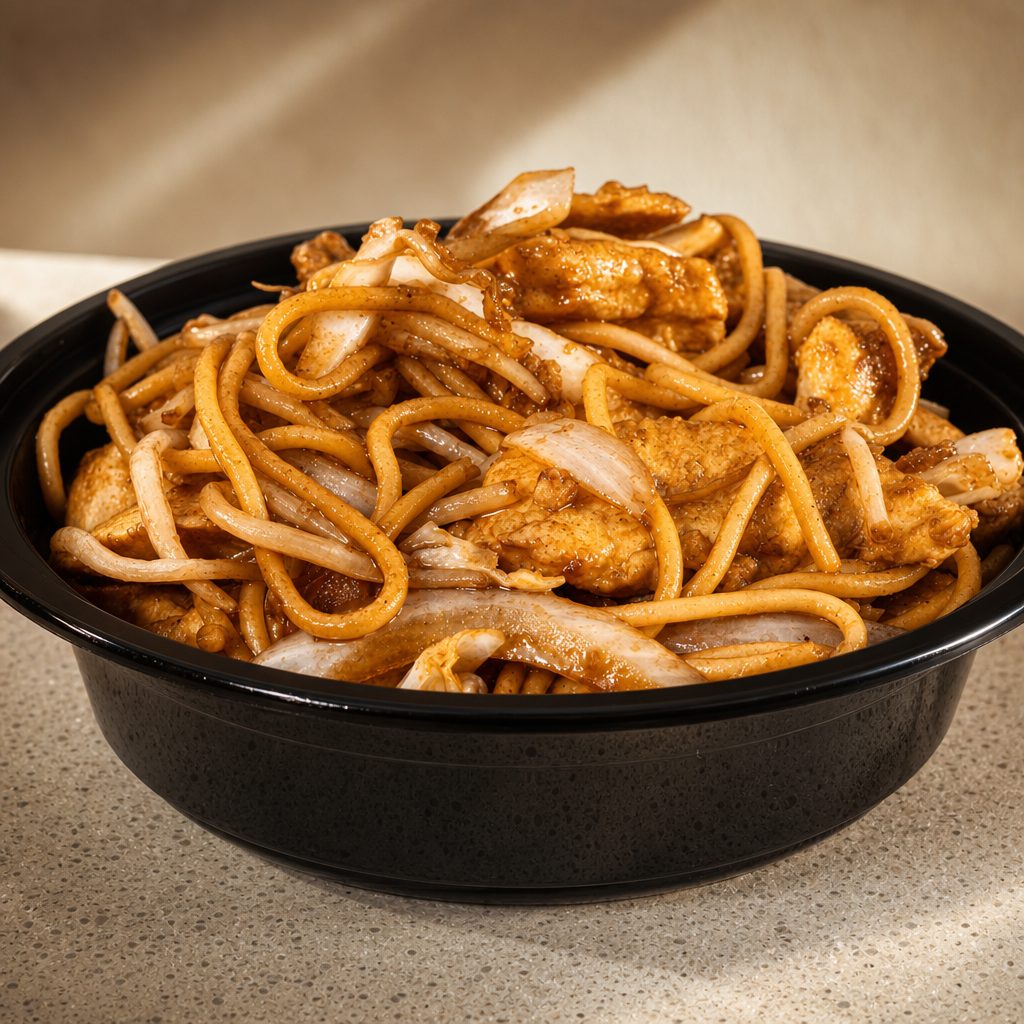 Special Chicken Lo Mein Bowl.