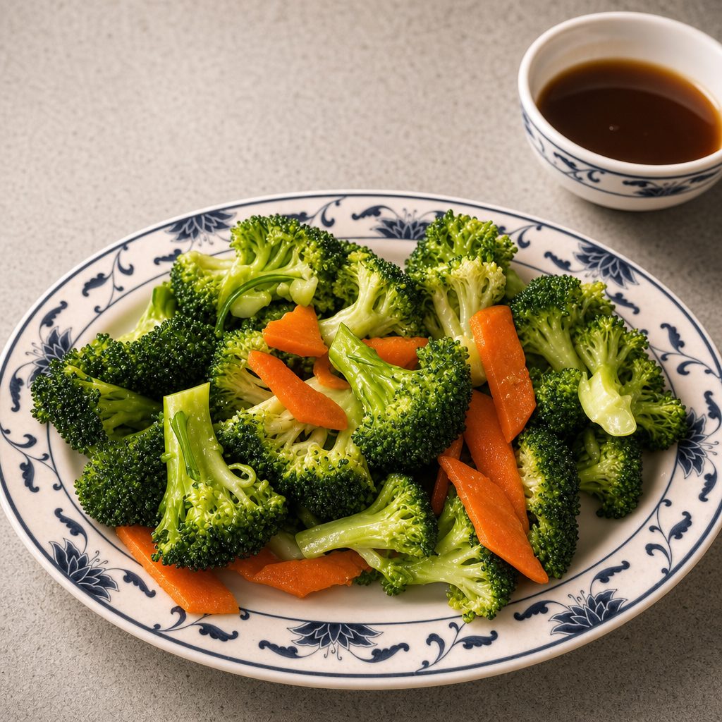 Steamed Broccoli Diet Dish.