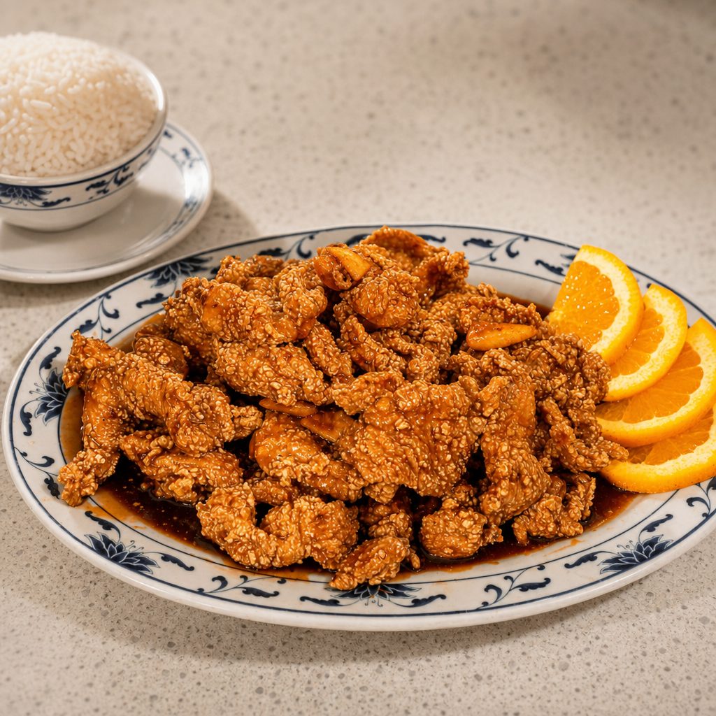 Orange Chicken.
