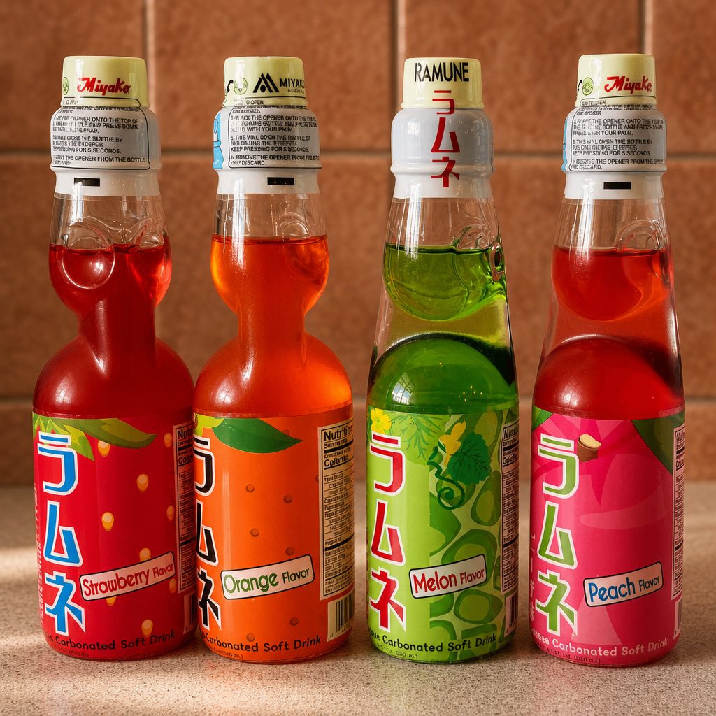 Ramune Soda.