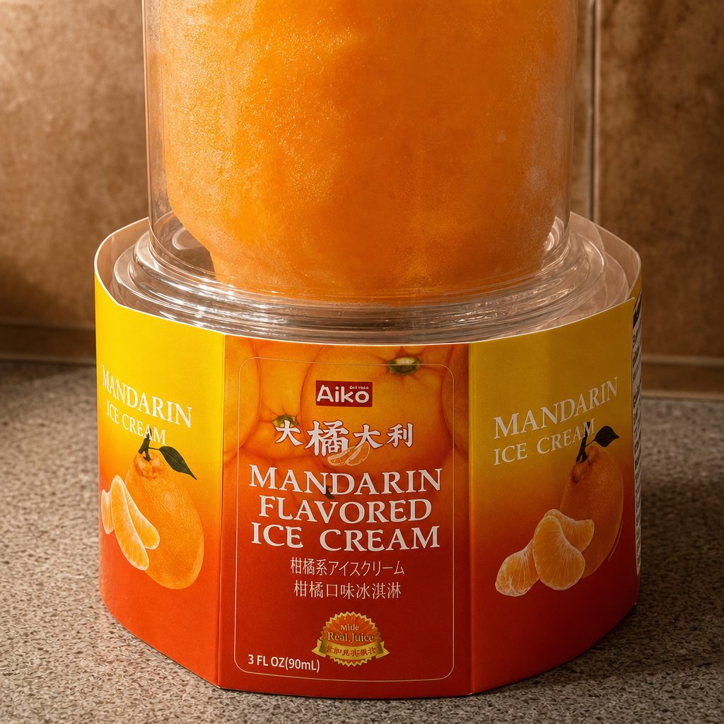 Stick Fruit Ice Cream.