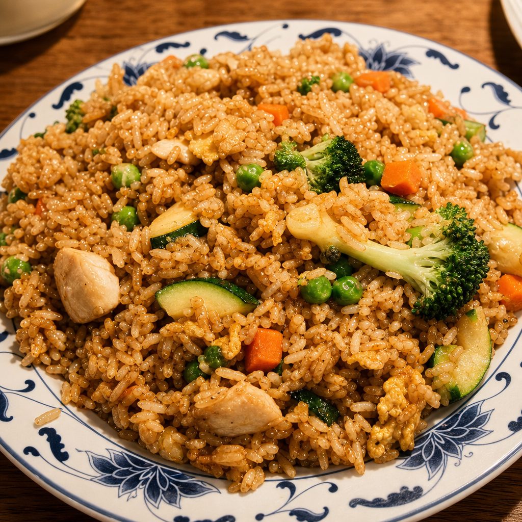 Vegetable Fried Rice.