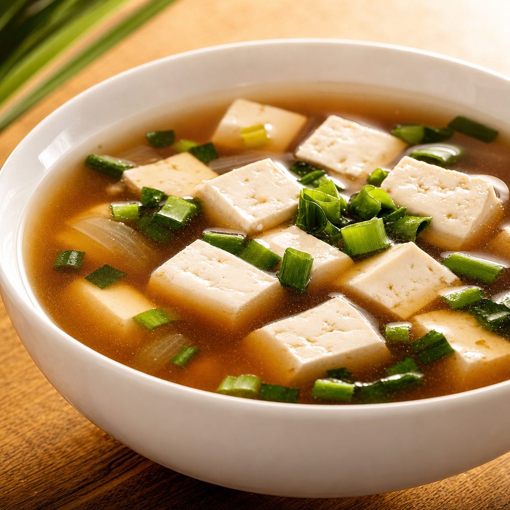 Vegetable Tofu Soup.