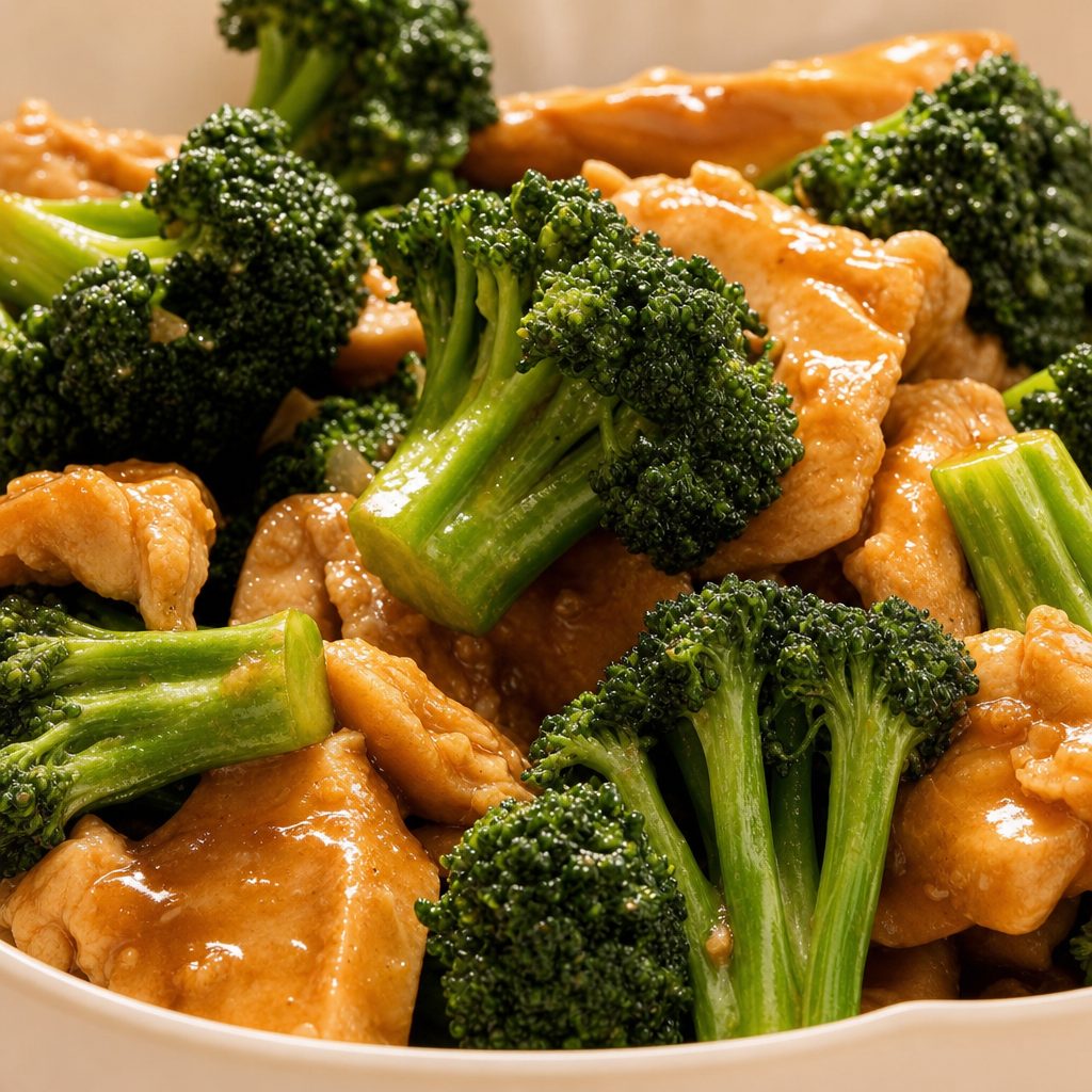 Combo Plate - Broccoli Chicken.