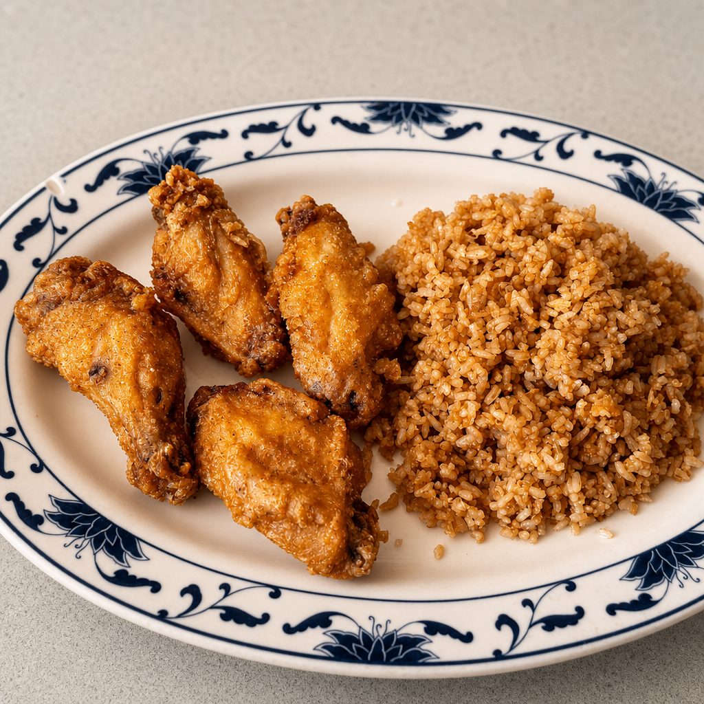 Fried Chicken Wings.