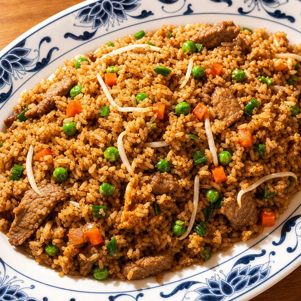 Roast Pork Fried Rice.